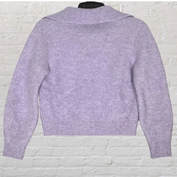 & Other Stories Lavender Cardigan - Picture 6 of 7